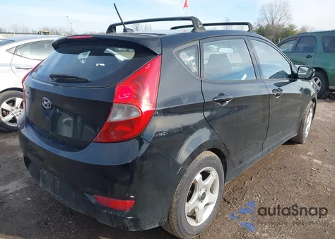 2014 Hyundai Accent Se from USA, damaged, VIN KMHCU5AE2EU164144